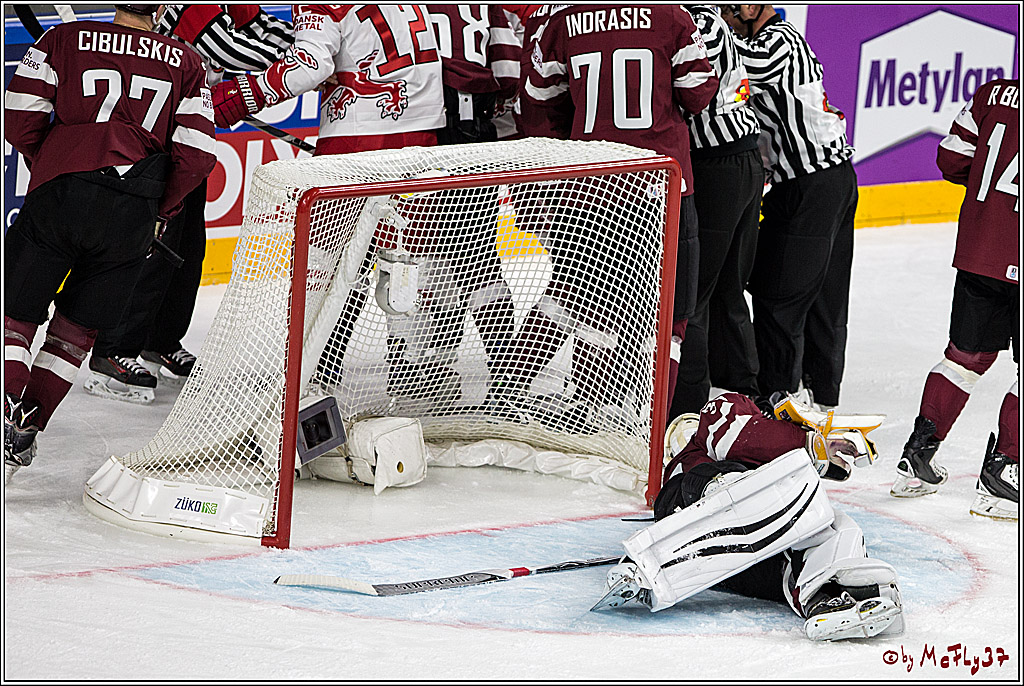 IIHF WM 2017, Lettland - Daenemark, 06.05.2017